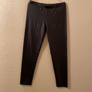 Teenage Runaway Black Polyester Pants, XL